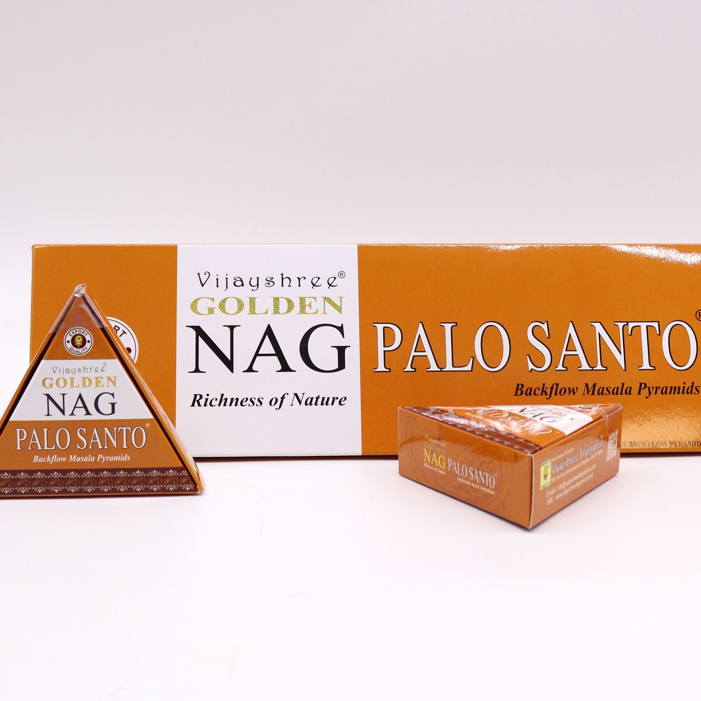 Cônes d’encens à reflux Golden Nag – Palo Santo