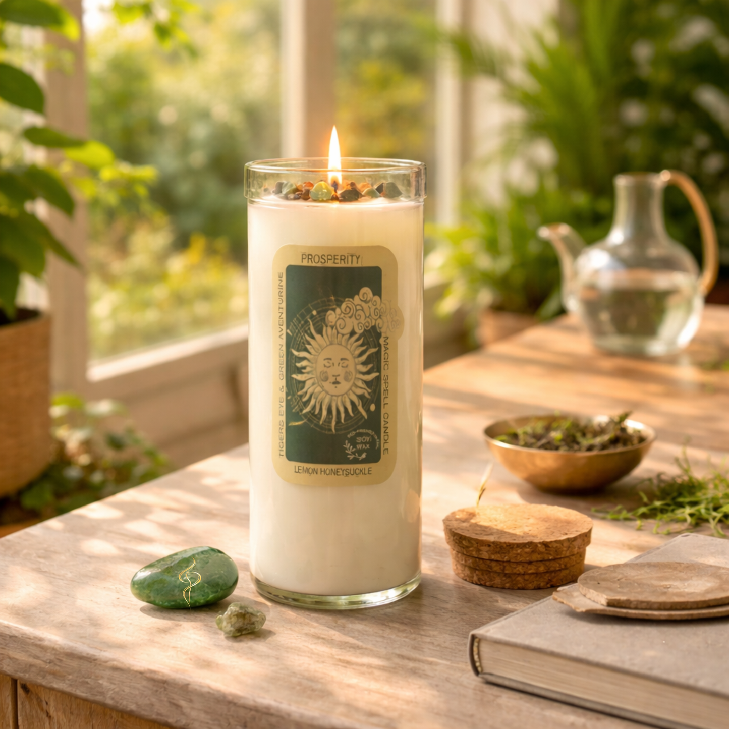 Bougie rituelle – Prospérité