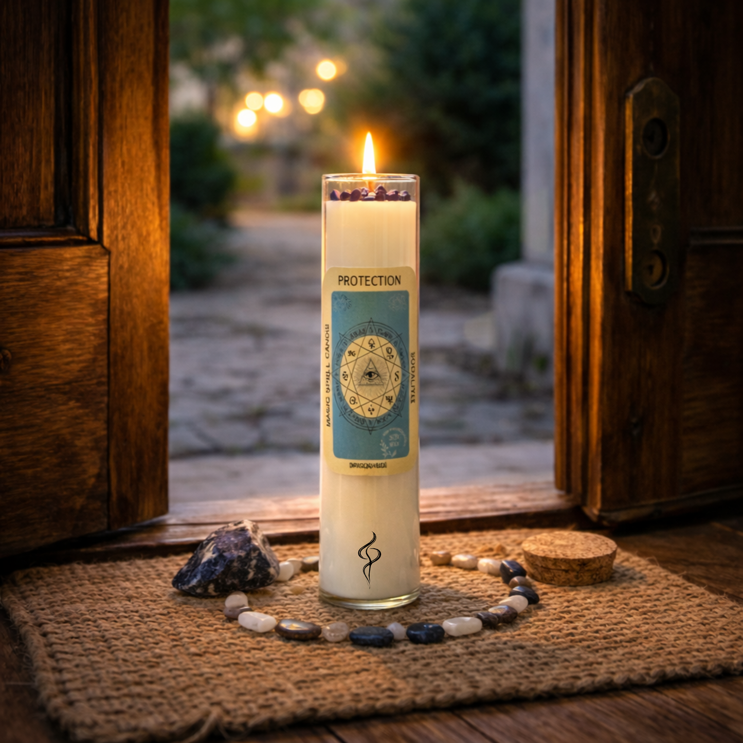 Bougie rituelle – Protection