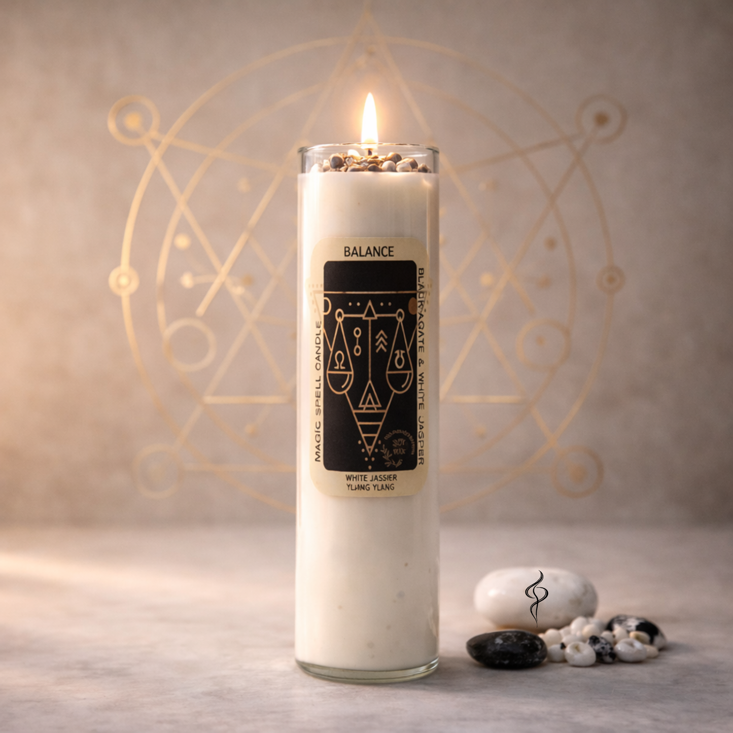 Bougie rituelle – Équilibre