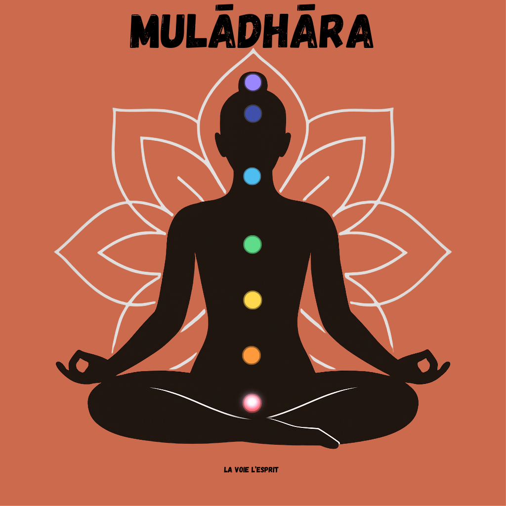 Bougie chakra cristaux – Chakra Racine (Muladhara)