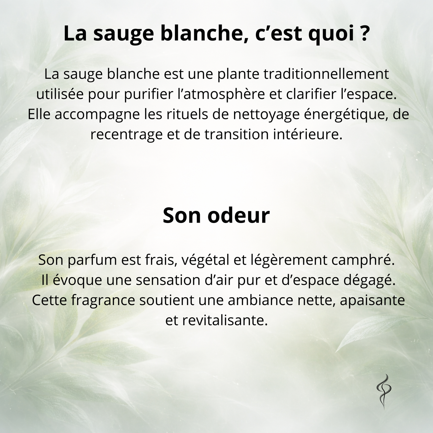 Cônes d’encens à reflux Golden Nag – Sauge blanche