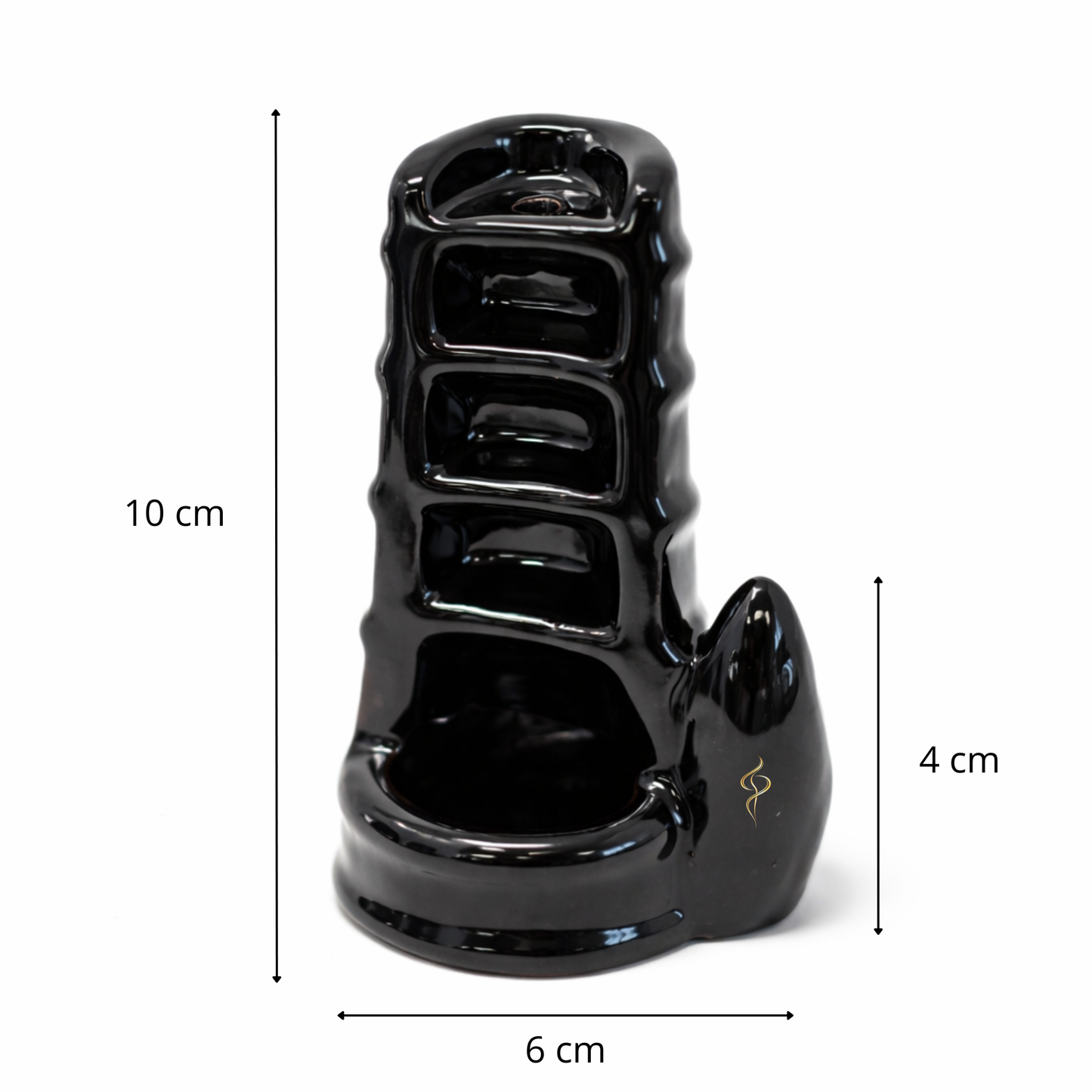 Brûleur d’encens à reflux – Fontaine en bambou fendu