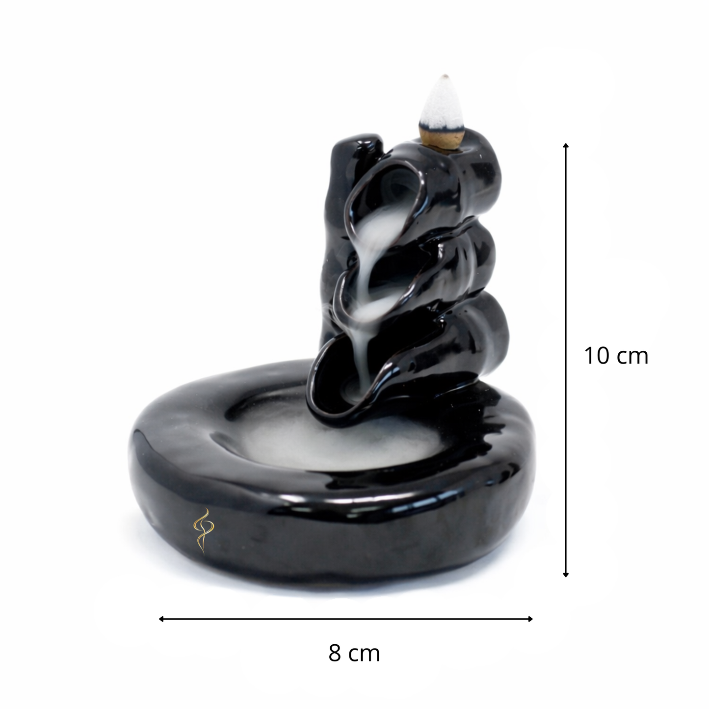 Brûleur d’encens à reflux – Bambou et piscine