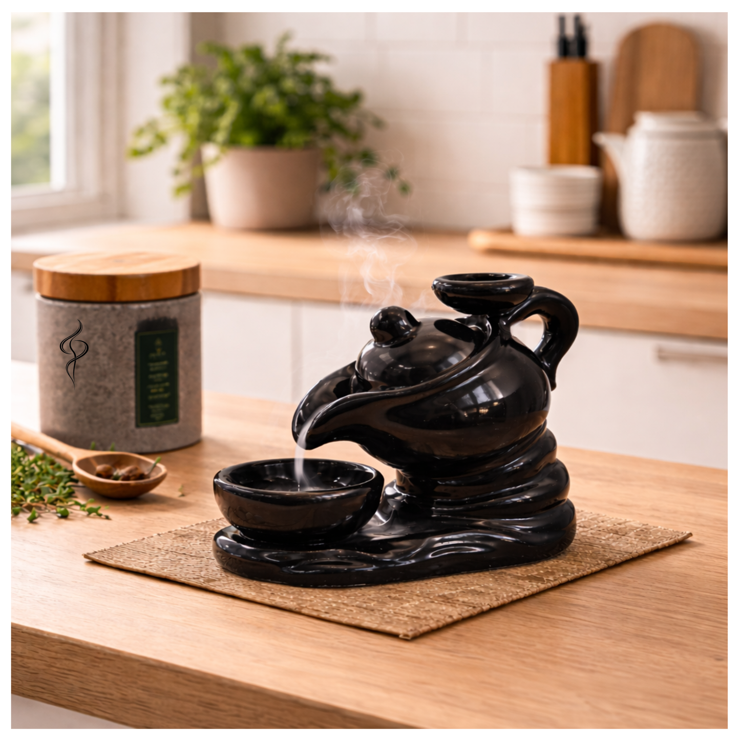 Brûleur d’encens à reflux - La Théière