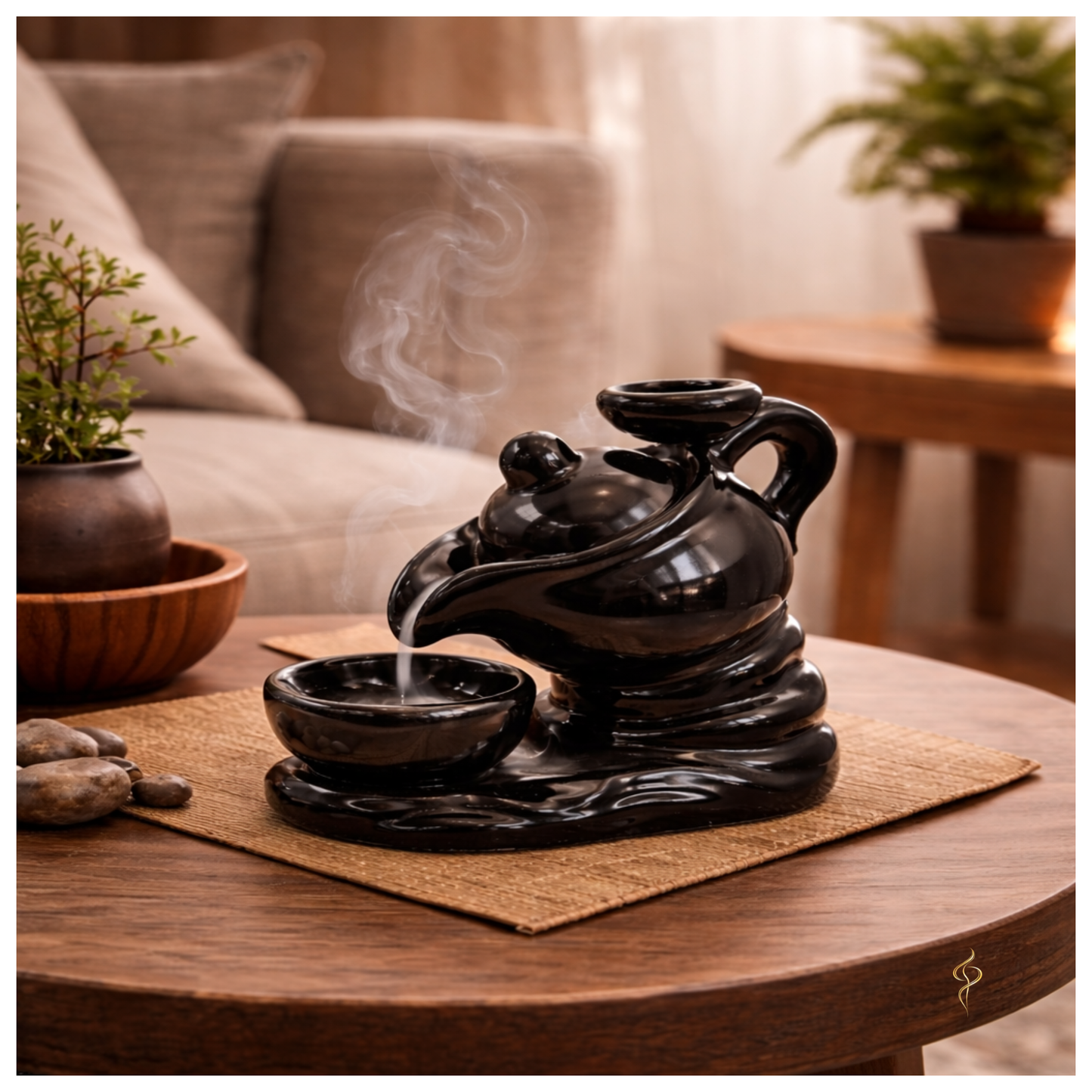 Brûleur d’encens à reflux - La Théière