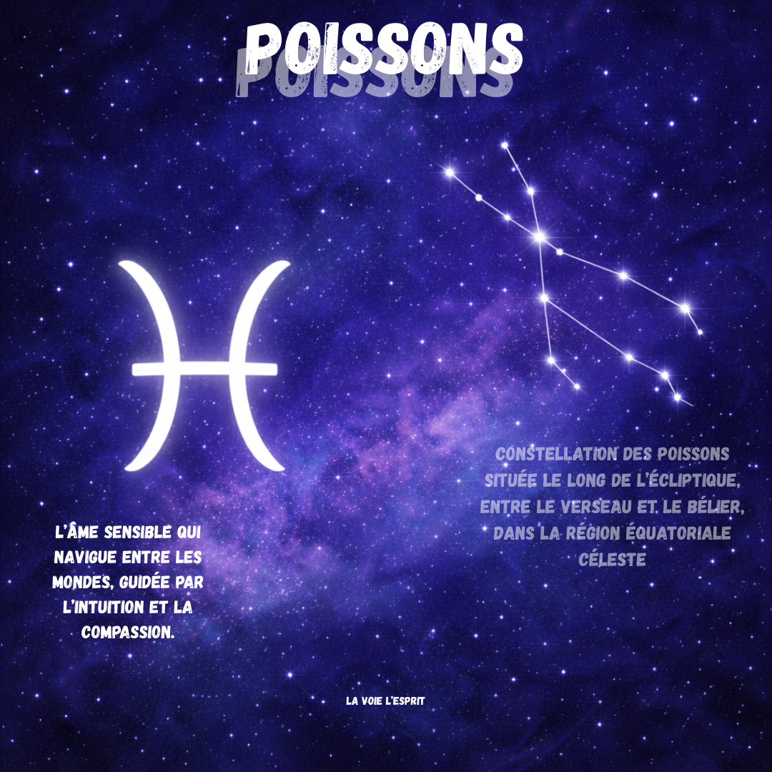 Bougie zodiaque ♓️ Poissons avec Bracelet