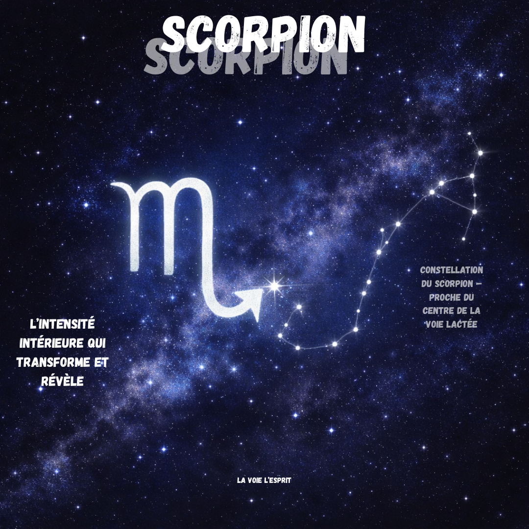 Bougie zodiaque ♏️ Scorpion avec bracelet