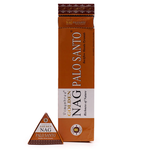 Cônes d’encens à reflux Golden Nag – Palo Santo