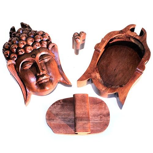 Boîte magique de Bali – Tête de Bouddha