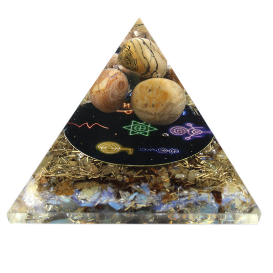 Pyramide d’orgonite – Reiki de minuit