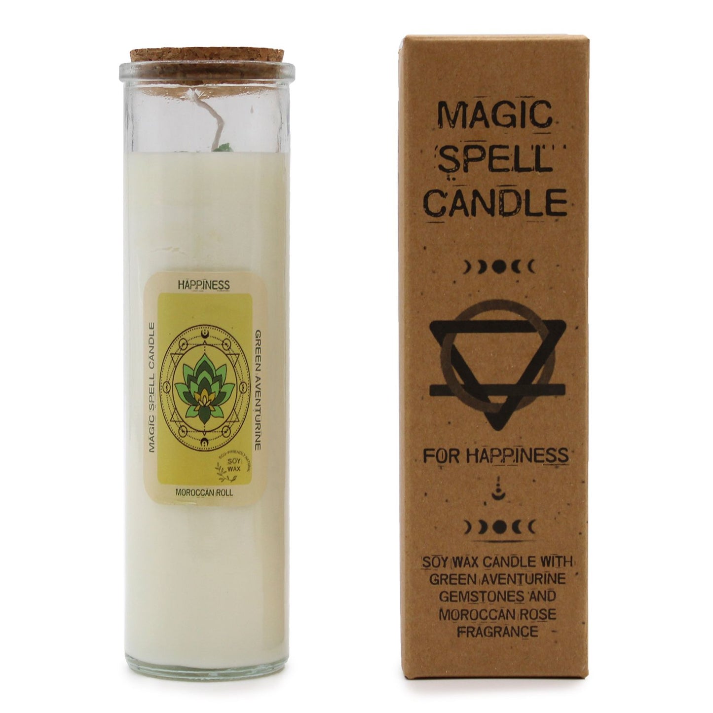 Bougie rituelle – Bonheur