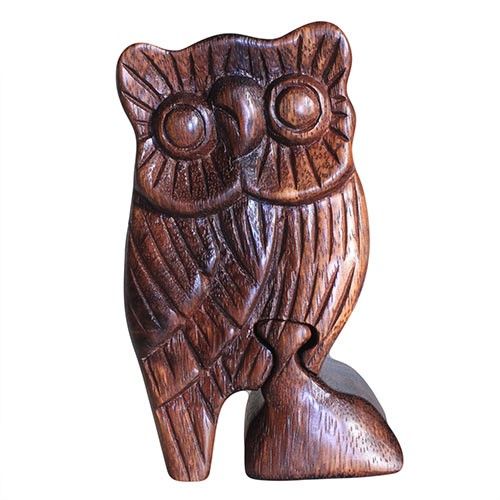 Boîte magique de Bali – Hibou
